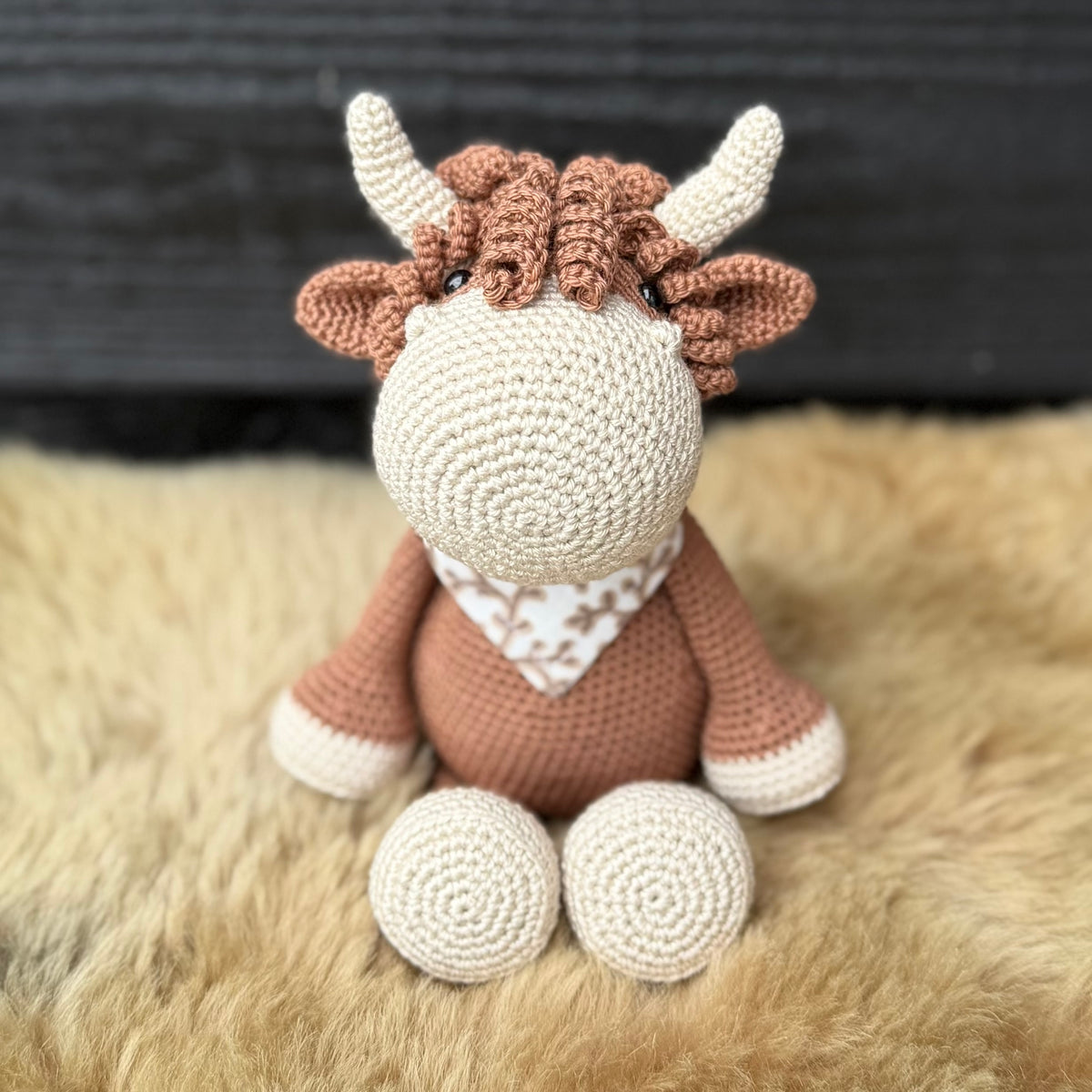 Gehaakte Knuffel Hooglander Huub