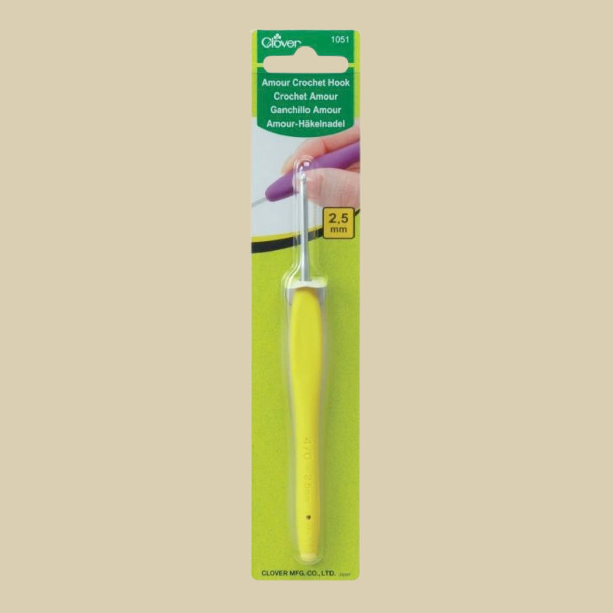Clover Amour Haaknaald 2,5 mm