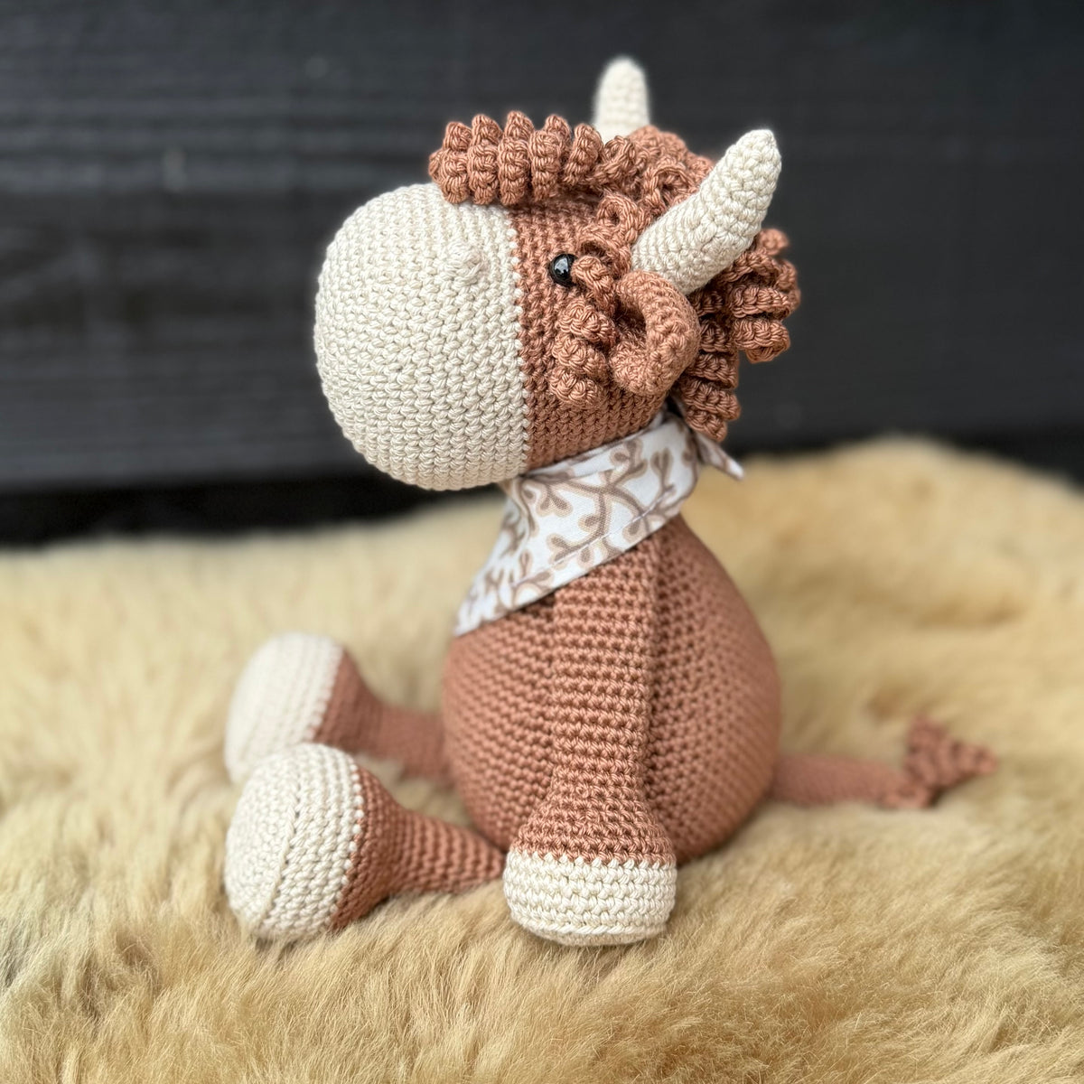 Gehaakte Knuffel Hooglander Huub