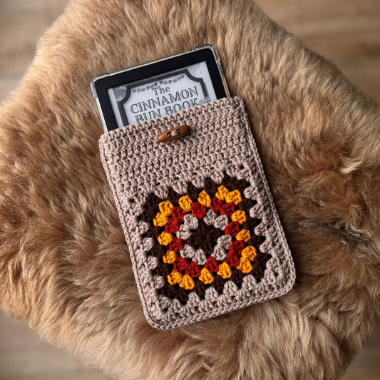 Gehaakte e-reader Hoes - Granny Square