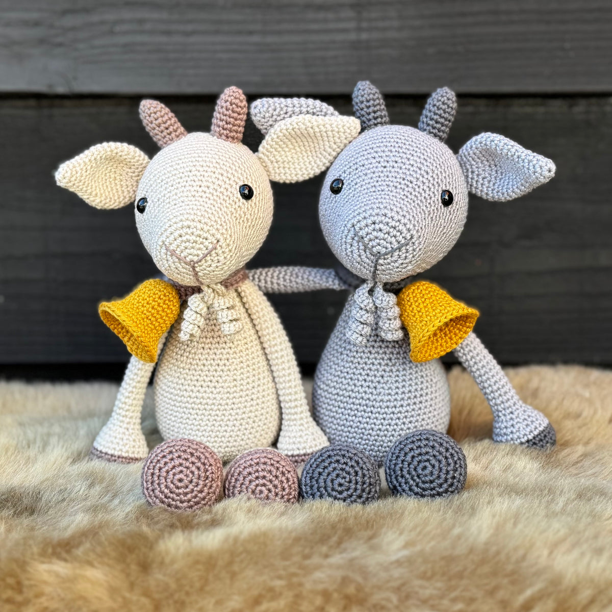 Gehaakte Knuffel Geit Gijs