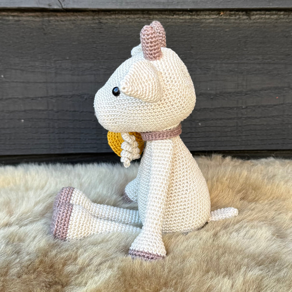 Gehaakte Knuffel Geit Gijs