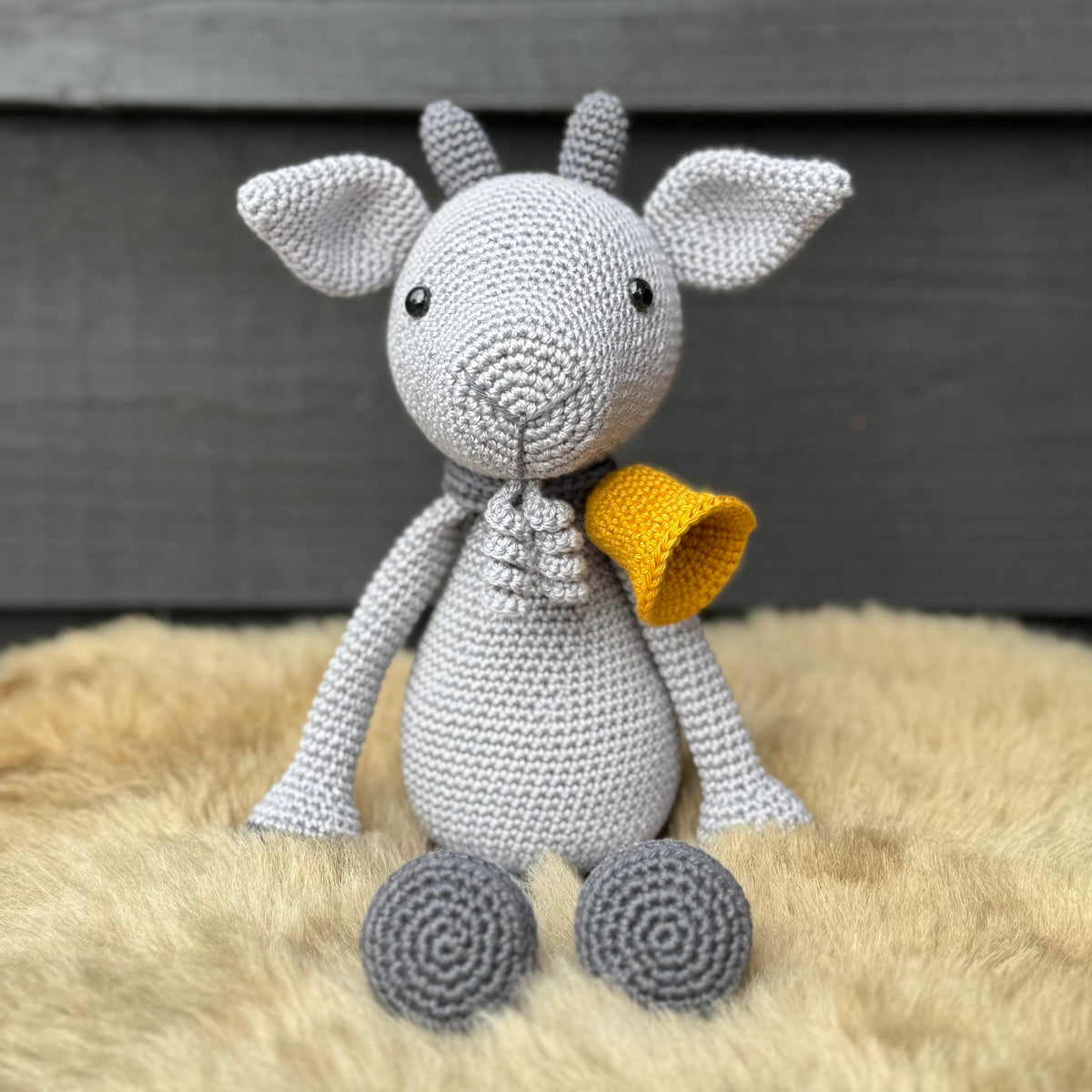 Gehaakte Knuffel Geit Gijs