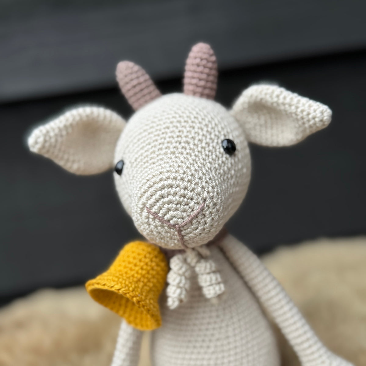 Gehaakte Knuffel Geit Gijs
